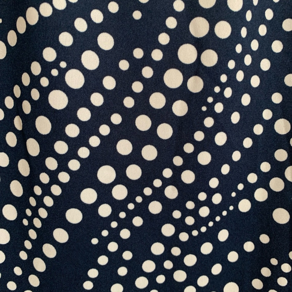 Southern Lady Elegant Navy and White Patterned A-Line Skirt plus 2x NWT - Picture 2 of 11